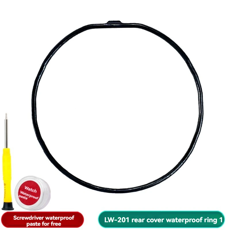 Universal Watch Back Cover Waterproof Sealing Ring with Tool