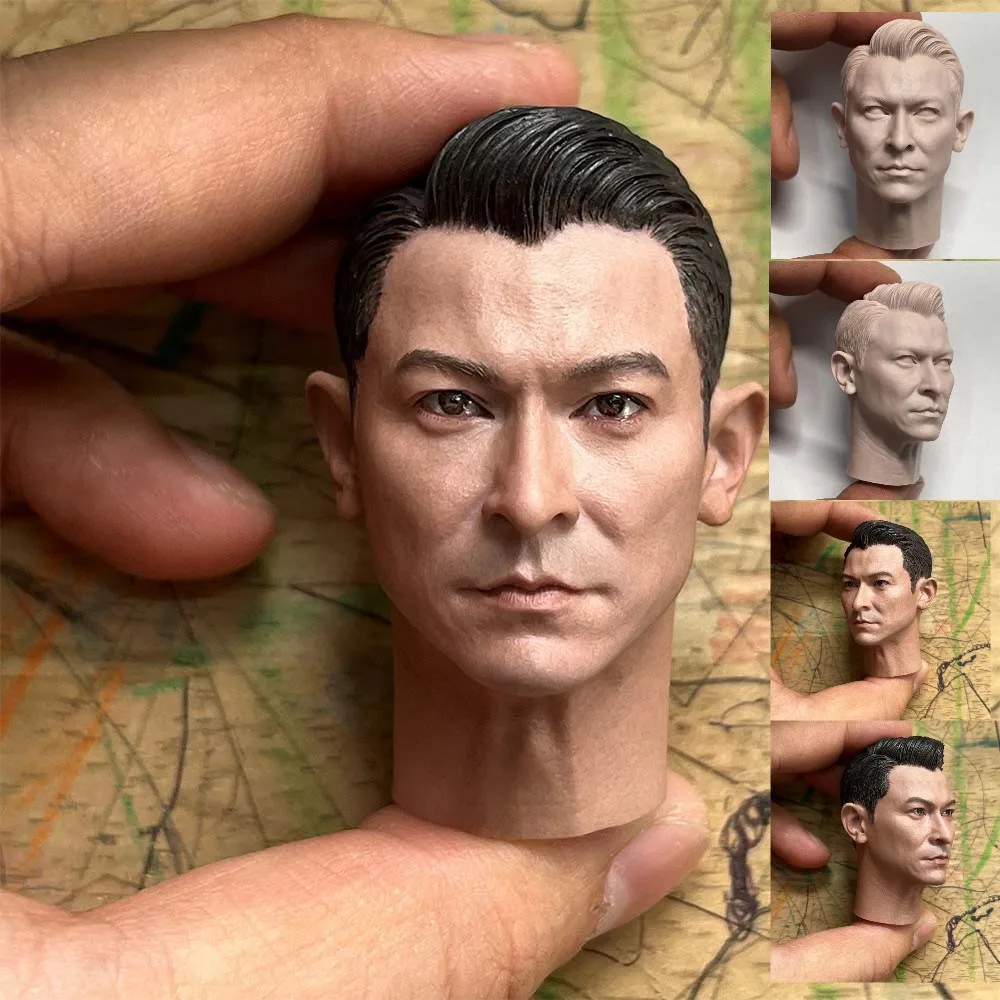 

Andy Lau Male Head Carving Asia Star Soldier Customized Actor Model 1/6 Scale Action Toys Figure Body Doll Collection