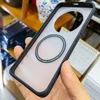 Compatible For Magsafe Clear Hard Acrylic Case For Honor Magic 5 Pro Magic5 Pro Magnetic Wireless Charging Transparent Shell 6