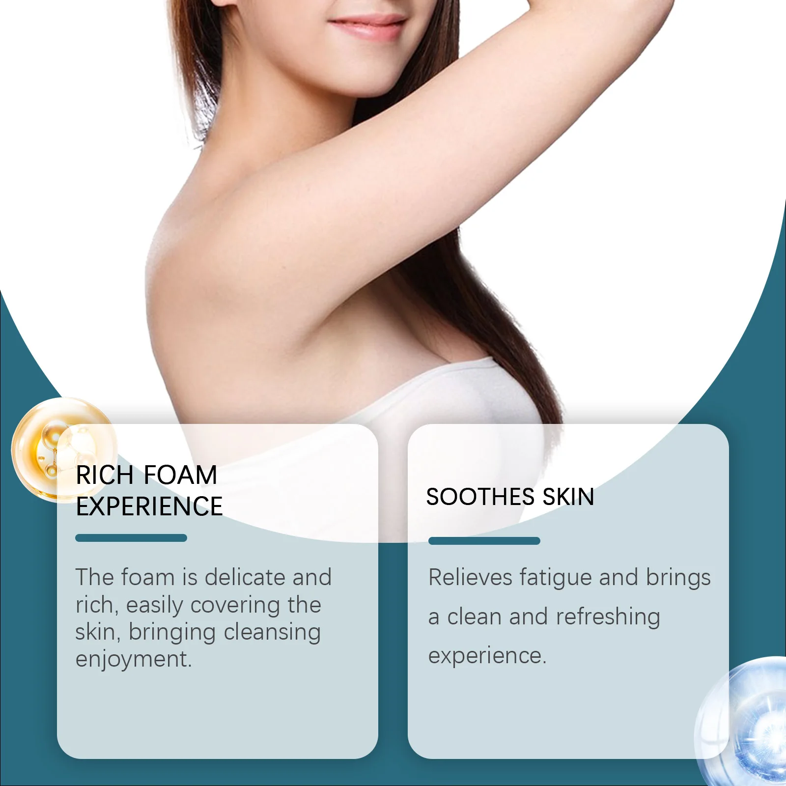 Body Soap - Deep Cleansing, Gentle Nourishment, Oil Control & Odor Removal, Moisturizing, Refreshing & Fragrant for Clean Skin