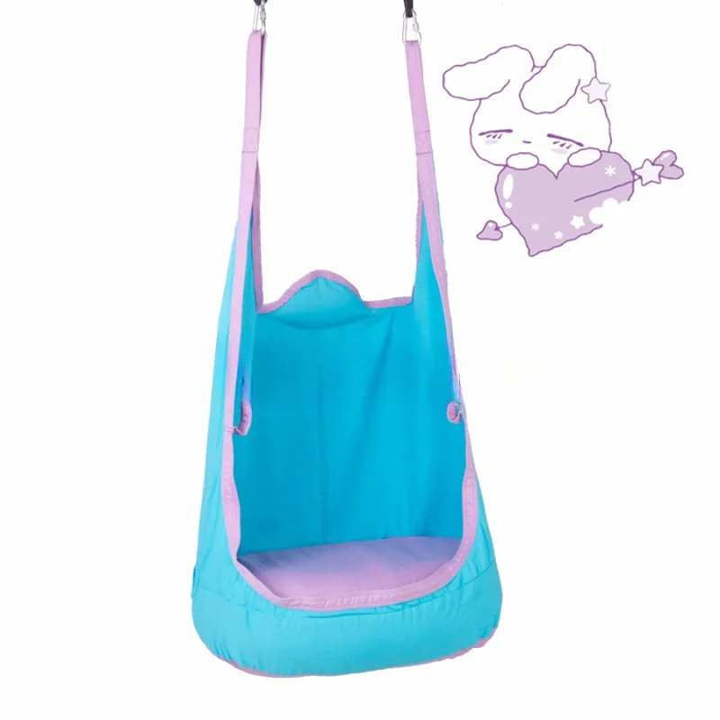 Swings for Room Indoor / Outdoor Children Kids Adults Garden Porch Dormitory Hammock Hanging Chair Frog Pod Swings Seat Portable
