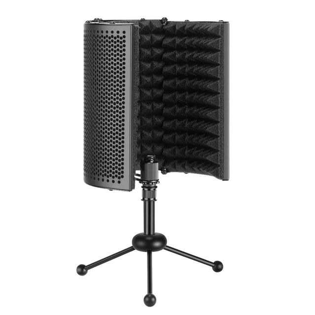 Neewer NW-13 – bouclier d'isolation de Microphone, bouclier acoustique  Compact avec support de trépied 5/