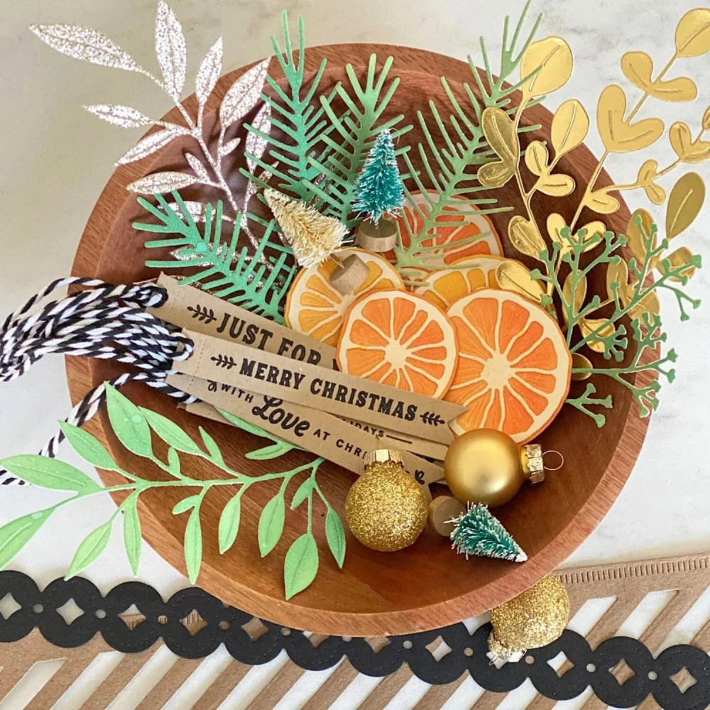 Christmas Snowflake Metal Cutting Dies For Card Making – Scrapbooking & Embossing DIY Craft Dies (Style A)