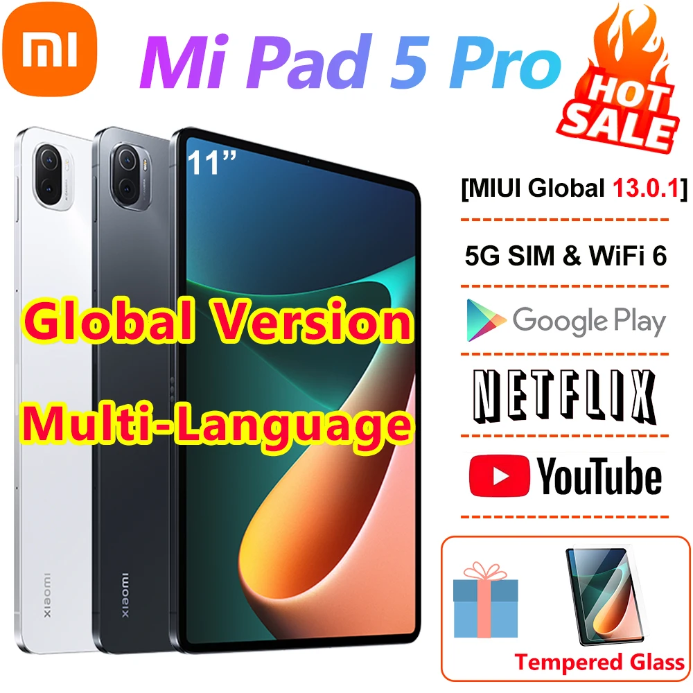 Планшет Xiaomi Tablet 5 Pro M870 6 ГБ + 128 ГБ/8 256 | Компьютеры и офис