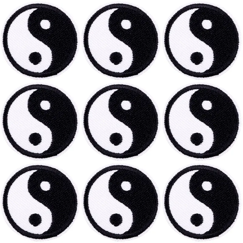 

10 pcs/lot Wholesale Embroidery Patch Iron On Patches For Clothing Thermoadhesive Patches On Clothes Decor Applique Sew Supplies