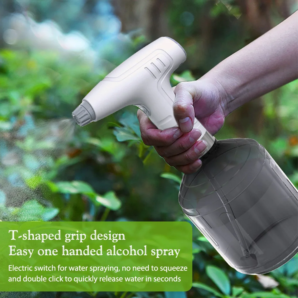 900ml USB Rechargeable Automatic Watering Spray Gun
