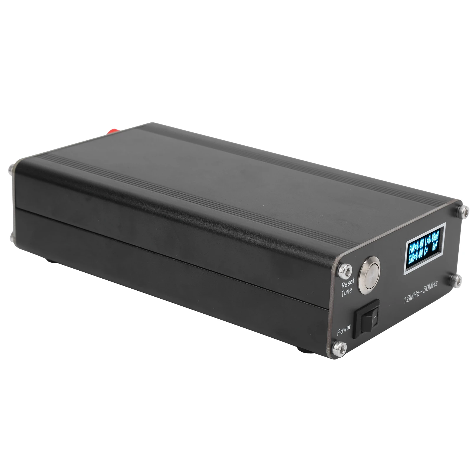 1.8?30Mhz 안테나 튜너 알루미늄 합금 테스터 C 타입 1.8?30Mhz ATU?100 HAM 10?15VDC