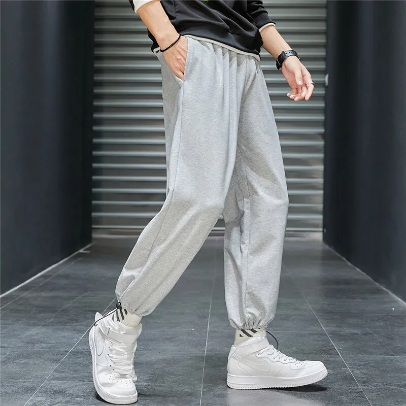 Casual Pants Men Fitness Sportswear 