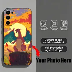 Charming Charizard Men's Favorite Phone Case - Black Cover - Samsung S30Ultra5G (Z6)
