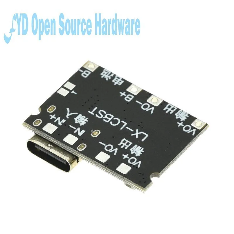 DC-DC Step Up Boost Module 3.7V To 9V 5V 2A 18650 Lithium Battery Charging Discharging Board Type-C DC Booster Converter Module