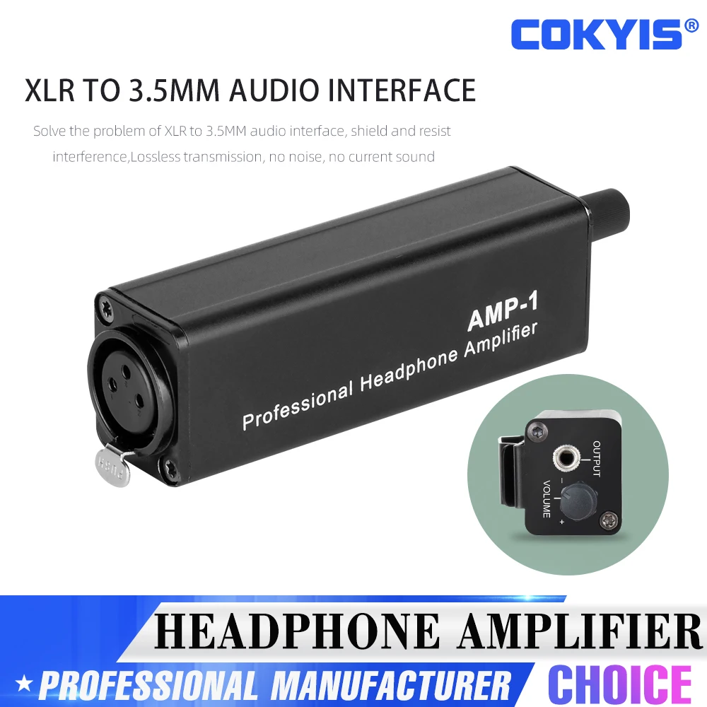 

Портативный мини-усилитель для наушников, используется для выступлений на сцене, студии, с определенным чипом, мини-контроллер пассивного усилителя AMP-1