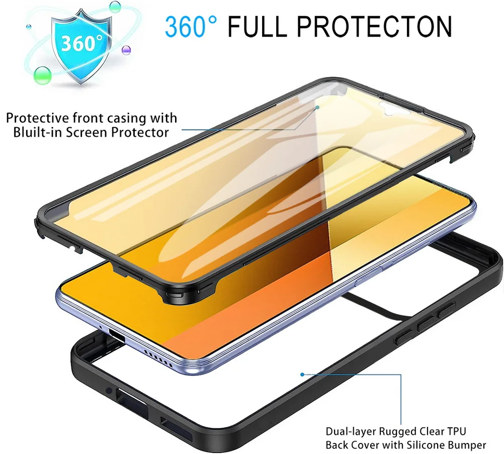 Fully Coverage Double Protect Shield Case