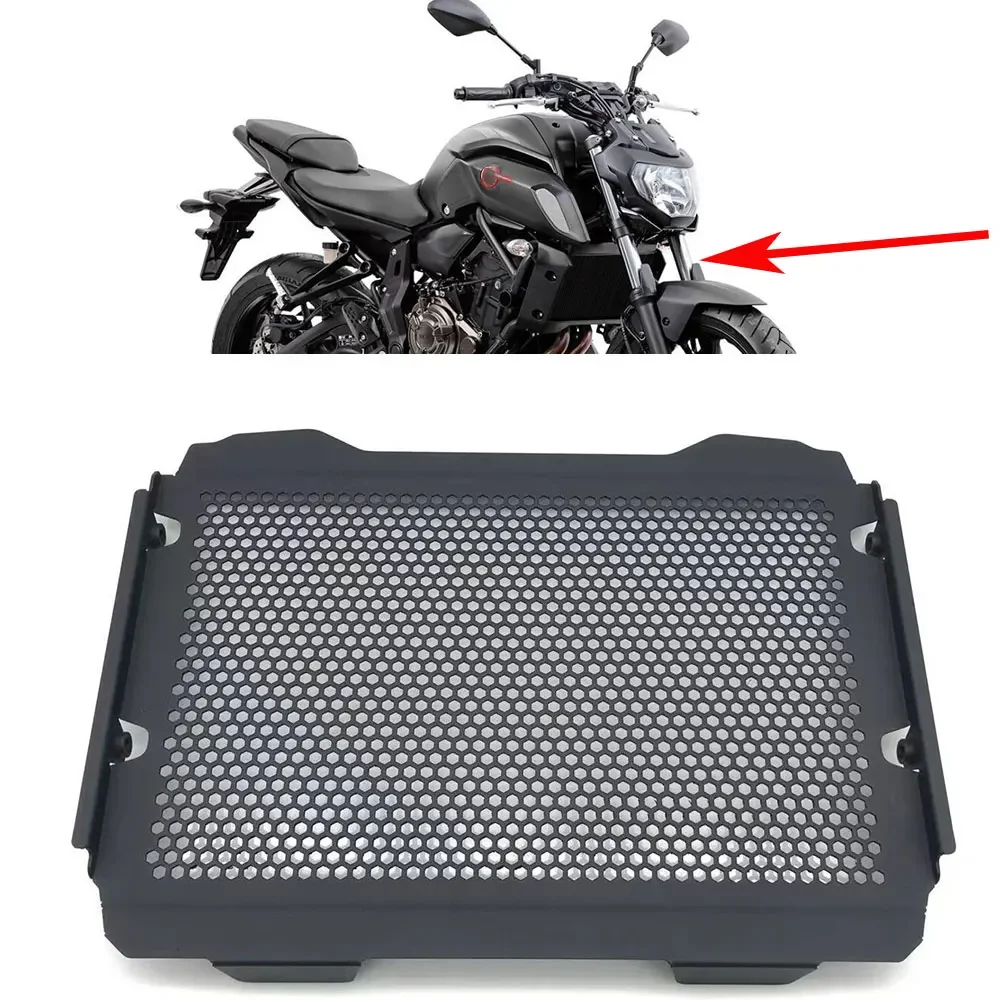 

Motorcycle Accessories Radiator Guard Modified Parts Grille Cover Fits For YAMAHA MT07 FZ07 FZ-07 2021 2022