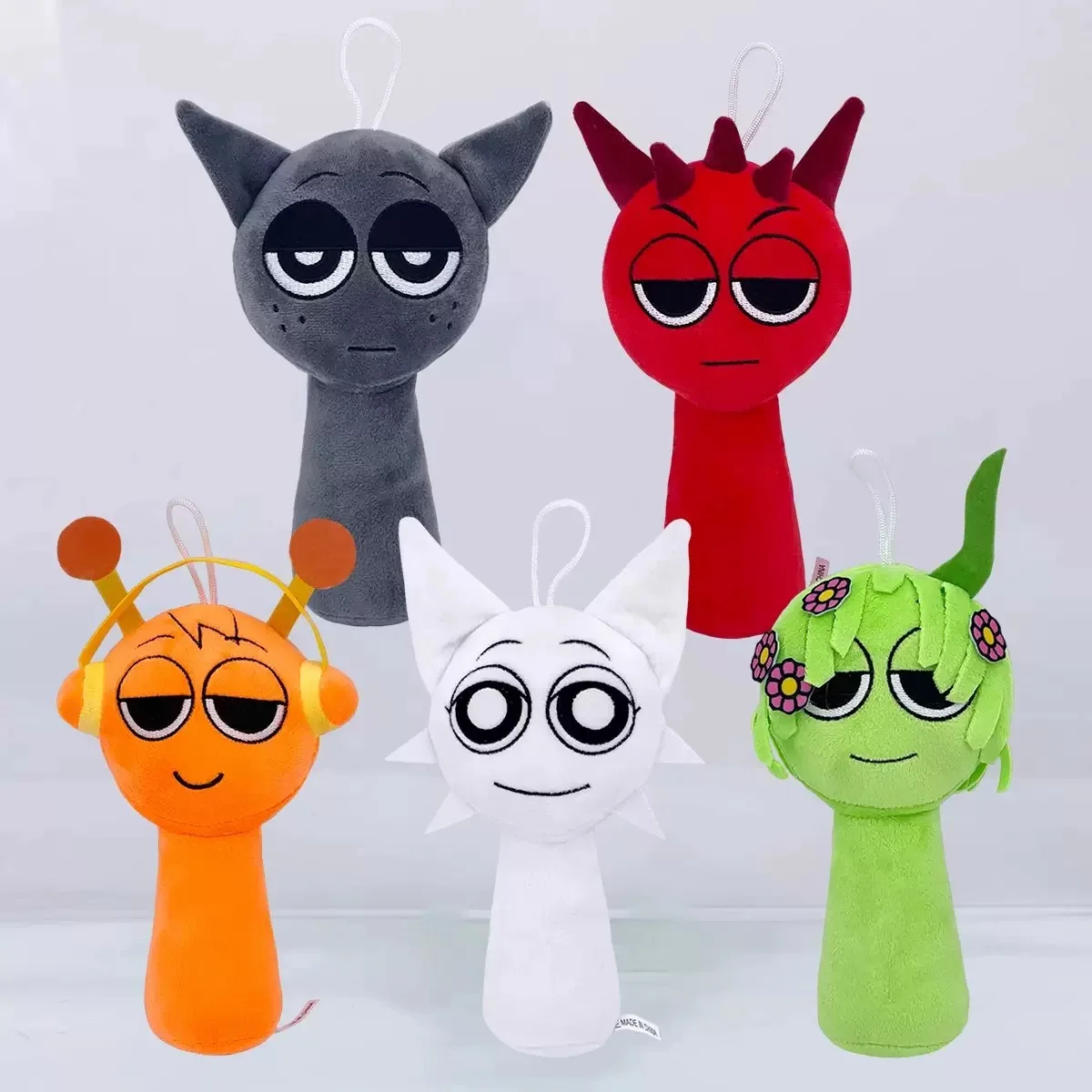 Sprunki Plush Toys Sprunki Plush Doll Sprunki Game Cartoon Pillow Kids Birthday Gifts Stuffed Dolls Christmas Gift — view 2