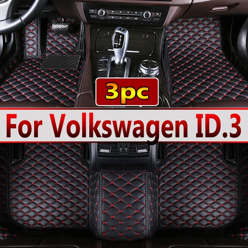 

Автомобильные коврики для Фольксваген ID.3 ID3 ID 3 2019 2020 2021 2022, защитный коврик, напольные коврики, кожаный коврик, автомобильные аксессуары 2020
