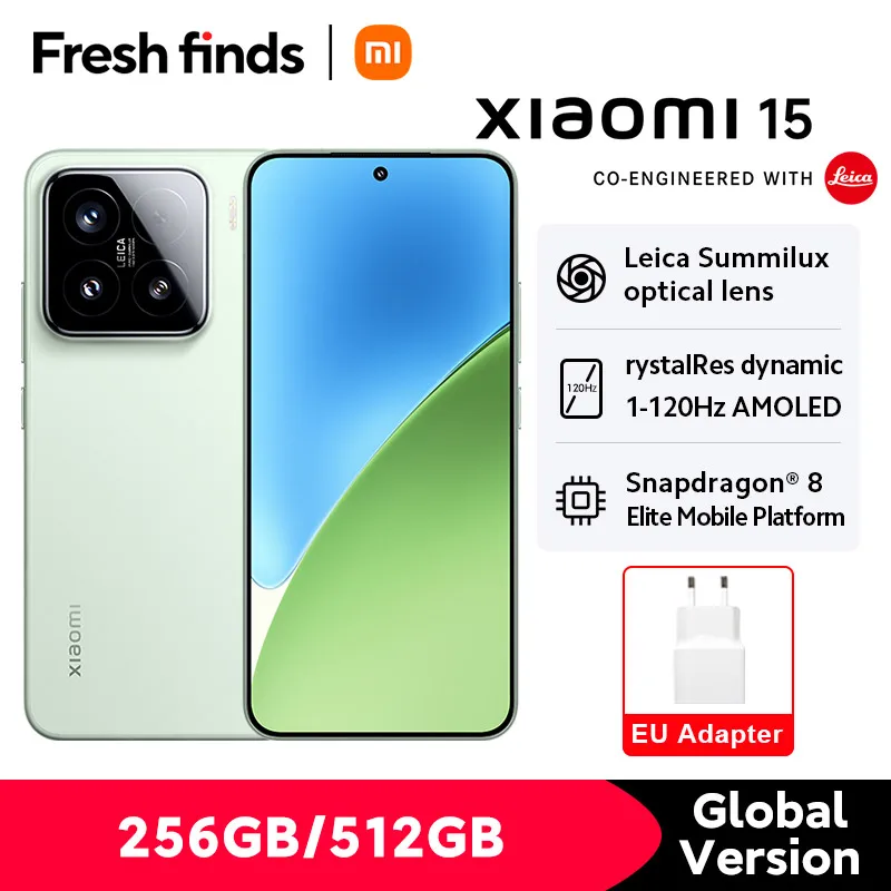 New Xiaomi 15 Smartphone Global Version 50MP Leica camera