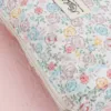 Floral Makeup Bag Set With Zipper Travel Toiletry College Organizer Bag For Women Makeup Storage Bag Cosmetic Bag 4