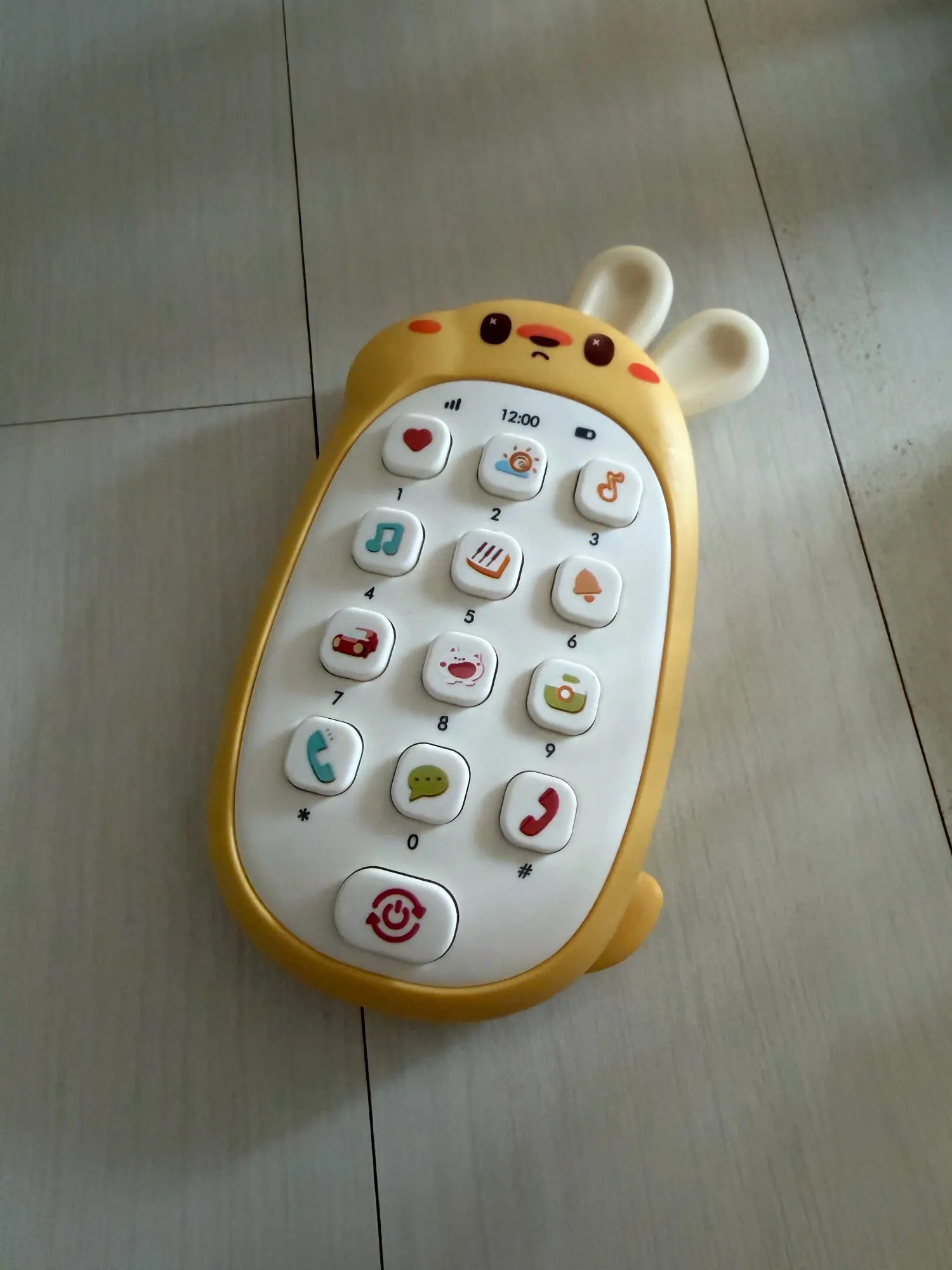 Children's Mobile Phone Toy with Music - Supports Early Learning photo review
