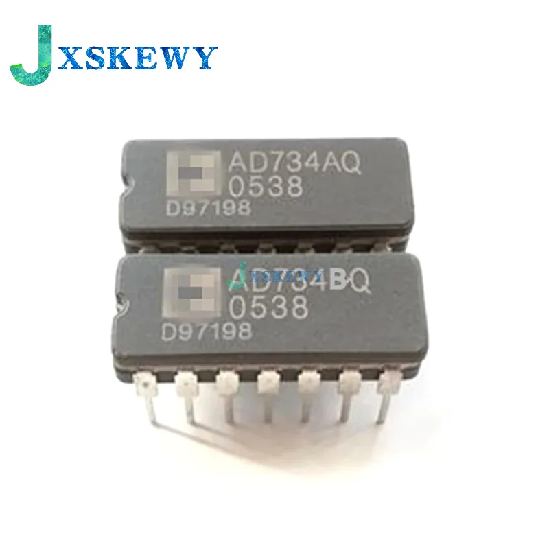 

5PCS/LOT AD734 AD734AQ AD734BQ ceramic DIP14 package