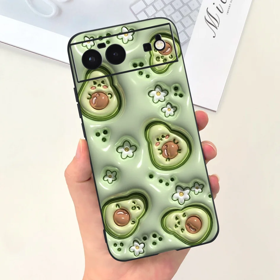 Astronaut-Themed Shockproof Silicone Case - Cute and Durable Cover