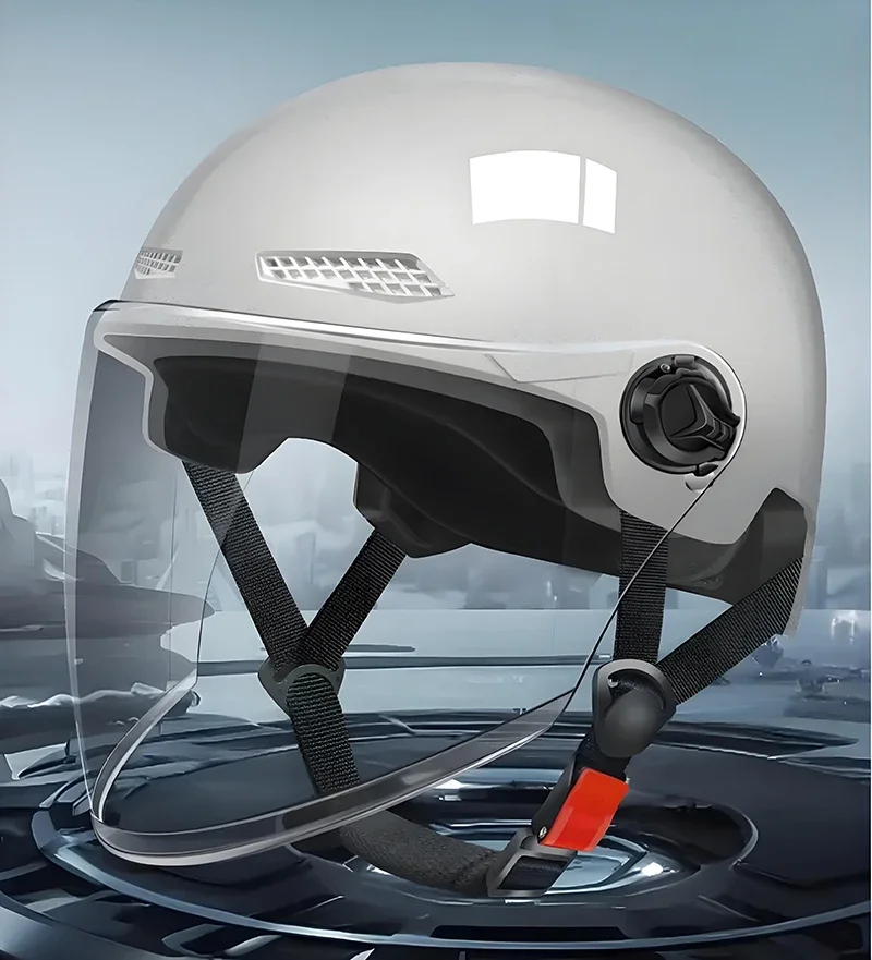 Description Picture 3 of item2025 Helmet For Electric bike  Motorcycle helmet  Man Woman Half Helmet in summer