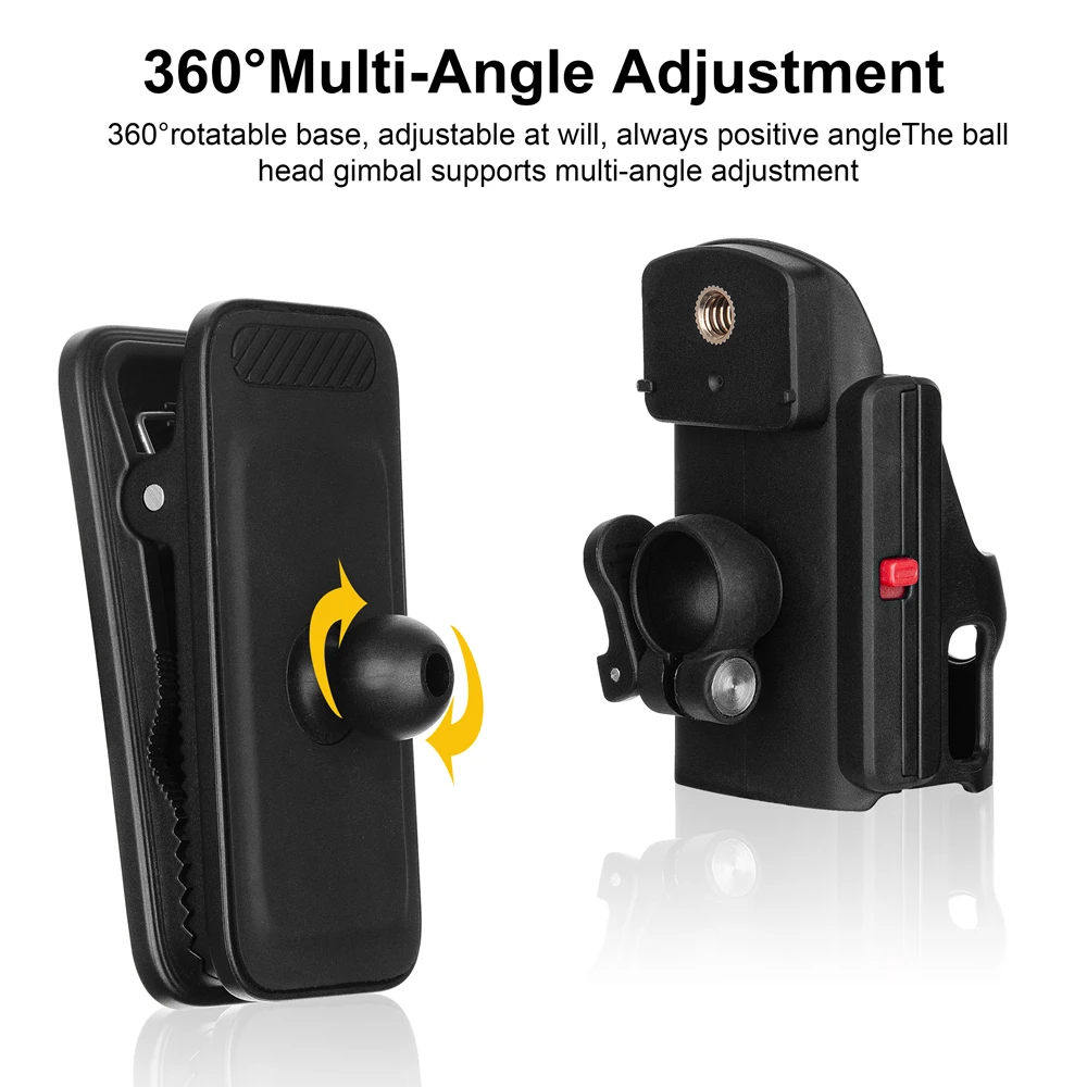 Support magnétique pour DJI Osmo Pocket 3 - Rotatif 360° avec griffe