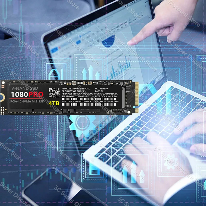 1080 PRO  Ʈ SSD -NGFF  귣 M2 2280 PCIe 4.0 NVME б 14000 MB/S ָ Ʈ ϵ ũ, ũž, PC, PS5 ƮϿ