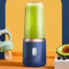 Portable Blender USB Rechargeable 400ML Mini Juice Blender Cup 40W Fruit Shakes Juicer Mixer Automatic Electric Juicer 3