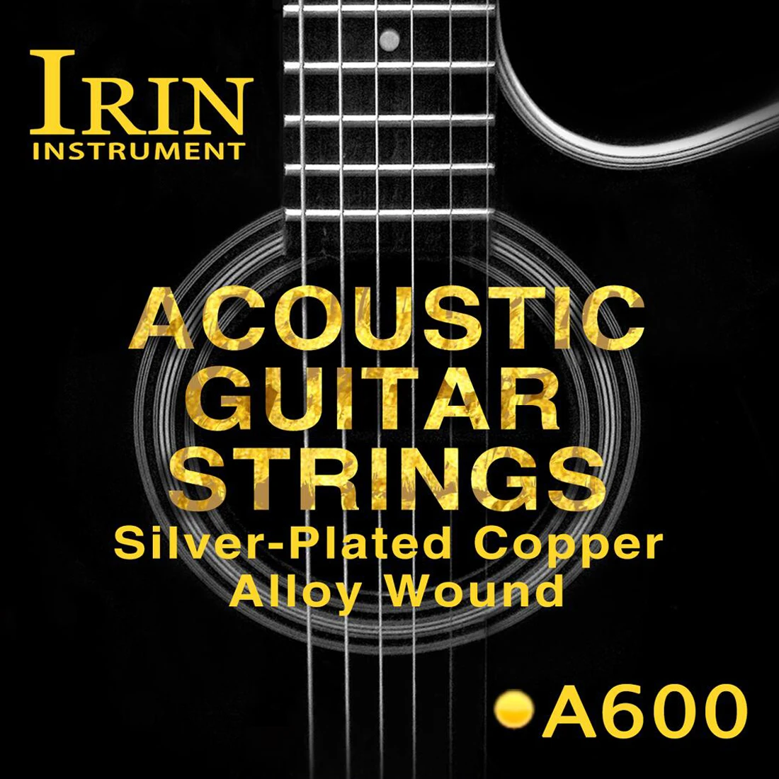 IRINA600AcousticFolkGuitarStringsReplacementPartsSilverPlated