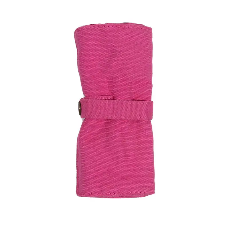 Premium Canvas Watch Band Roll Organizer with 5 Individual Slots, Portable Travel Stora... - SKU WBRO1546 - UGI Packaging