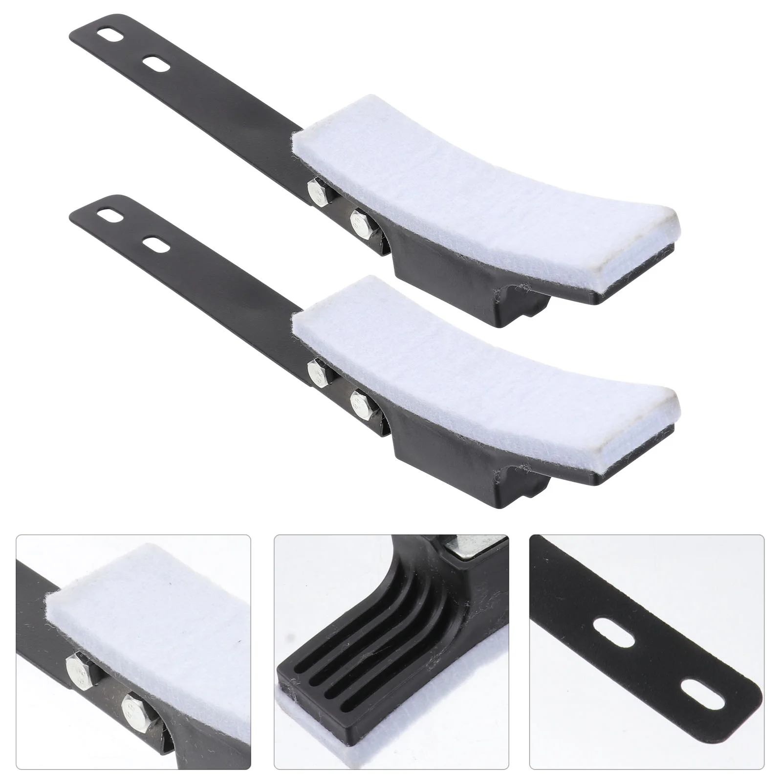 

Bike Brake Pads Fitness Exercise Universal Block Braking Disc Cycling for Brakes