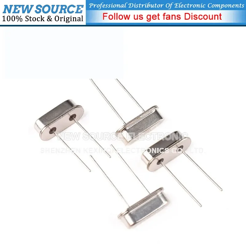 10pcs Crystal Oscillator 7.3728M Hz DIP 2pin 7.3728M Hzhz HC-49S Quartz Crystal Passive