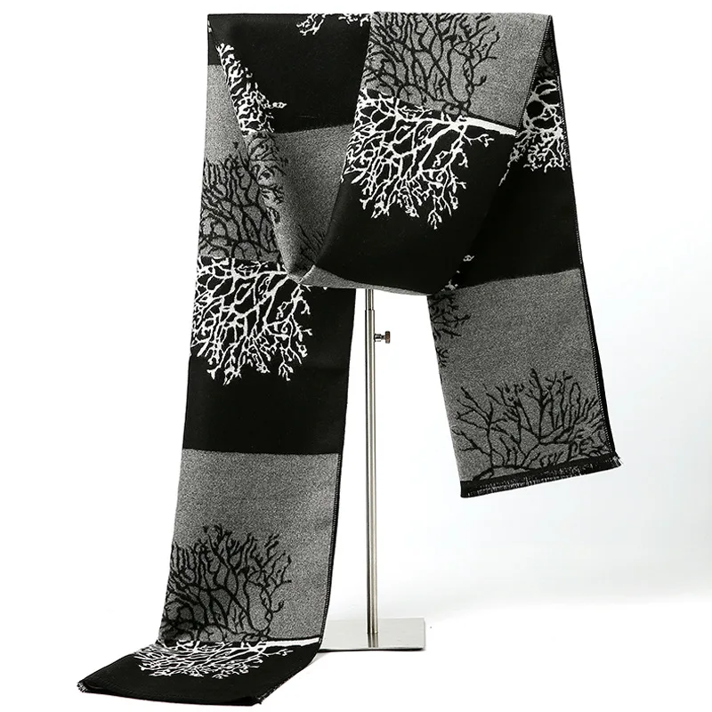 Men's Horse Pattern Scarf Neck Wrap cashmere scarf,knitted scarf,neck tube scarf