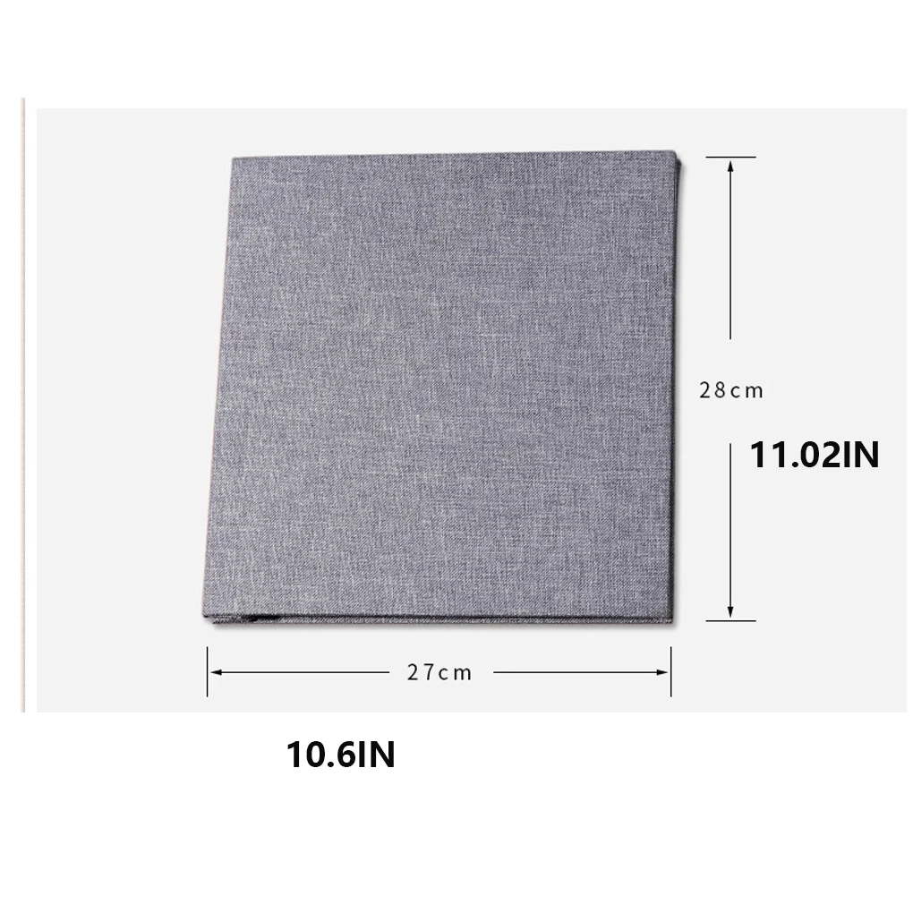 

Альбом для фотографий «сделай сам» из льна, 16 дюймов, 20 страниц