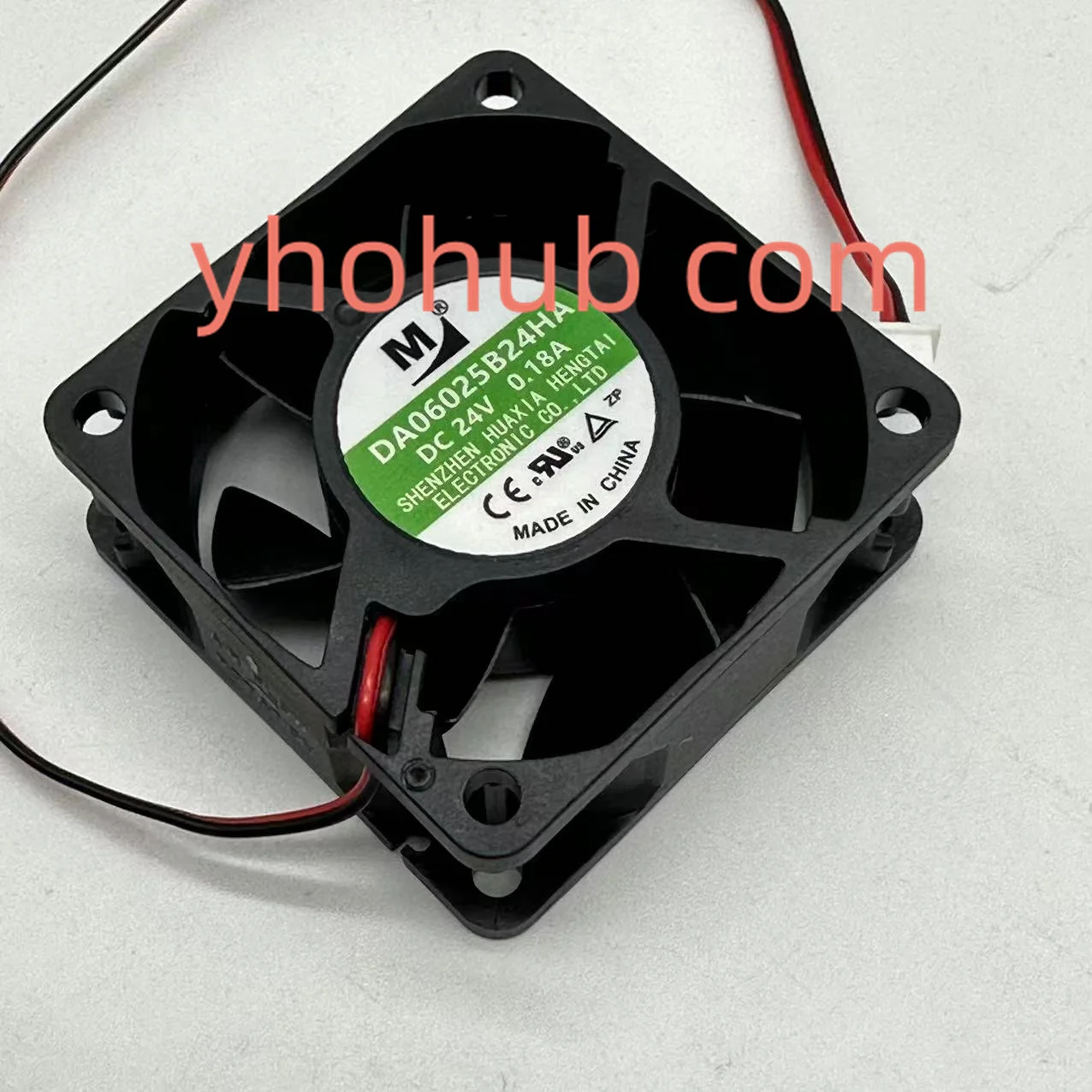 

YM DA06025B24HA серверный охлаждающий вентилятор DC 24V 0.18A 60x60x25mm 2-проводной