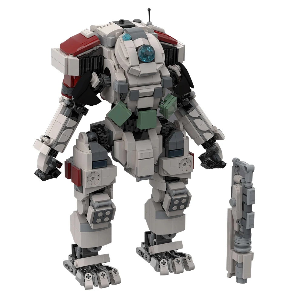

Game Role Scorch Titan & Ion-class Titan Mech Warrior Robot Model from Titanfall 984 Pcs Building Blocks Toys Set for Kids Gifts