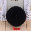 1~10PCS 3Colors Fashion Elegant Hair Bun Donut Foam Sponge Easy Big Ring Hair Styling Tools Hairstyle Hair Accessories For 4