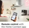 Connect, 36 Coffee Varieties with Coffee World, Cup Warmer, Double Cup, Integrated Milk Container, in Stainless Steel 4