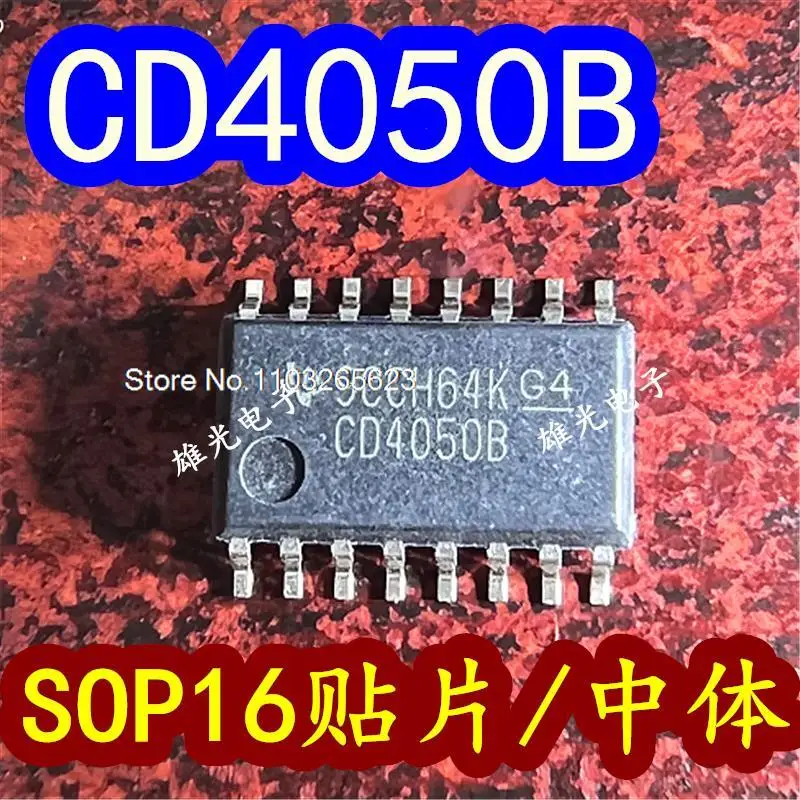 

5 шт./партия, CD4050BNSR CD4050B SOP16 5,2 мм
