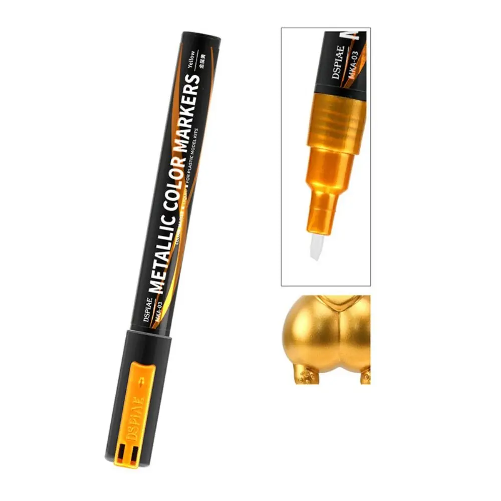 액세서리 DIY 금속 페인트 마커 수성 취미 모델 페인트 도구 소프트 헤드 듀얼 팁 아크릴 페인트 마커 미술 공예