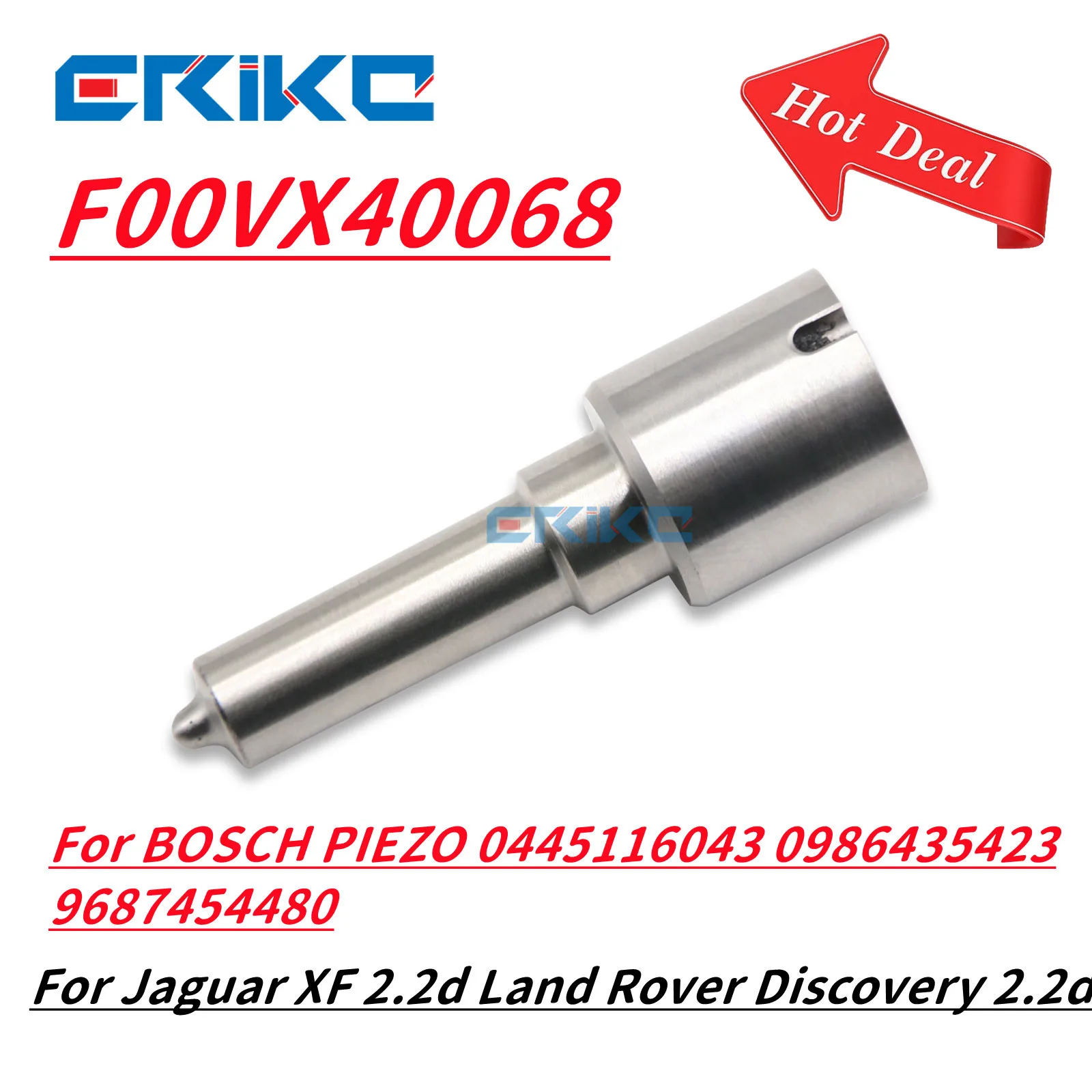 

Форсунка Форсунки F00VX40068 FOOVX40068 0445116043 для BOSCH PIEZO Jaguar XF 2.2d Land Rover Discovery 2.2d 0986435423 9687454480