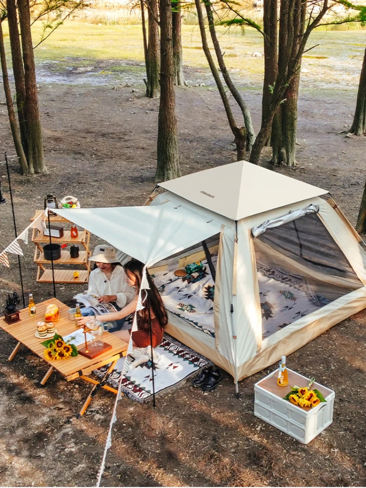 

Portable Folding Canopy Tent Outdoor Travel Picnic Automatic Speed Opening Waterproof Camping Tents Awning Cenadores Y Carpas