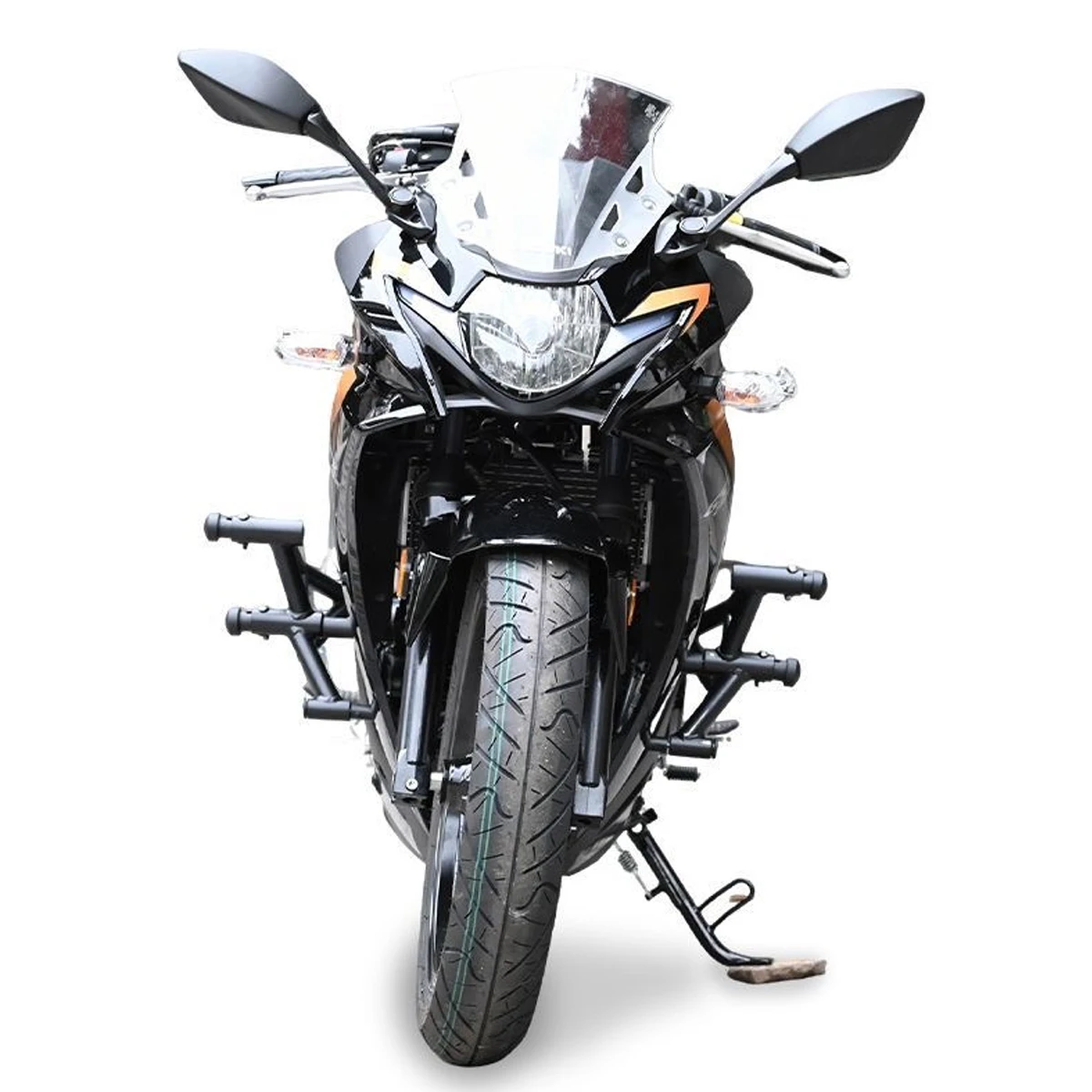 오토바이 엔진 보호 바 범퍼 액세서리 보호 바 탄소강 바 스즈키 GSX250R GSX 250R용
