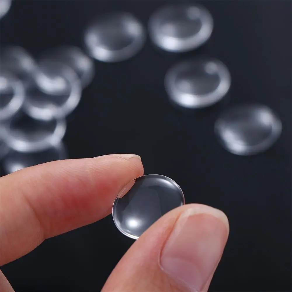 DIY Crafts Cabochon Clear Glass Doll Eyeballs Round 14mm Glass Doll Eyes Blyth Doll Eyes Doll Eye Patch Glass Eye Chips