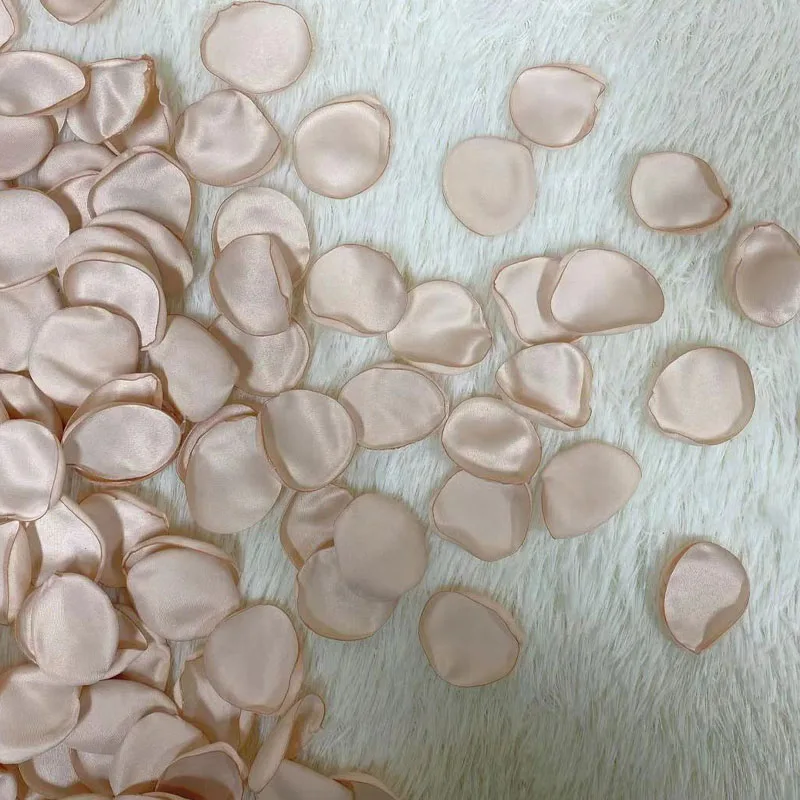 Handmade 200 Pcs Silk Rose Petals for Wedding Bride Flower Petals Bulk for Basket Aisle Runner Bridal Shower bruiloft decoratie artificial rose petals