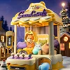 Cartoon Automatic Claw Machine Doll Machine Kids Operated Play Game Mini Claw Catch Toy Crane Machines Music Doll for Gift Toy 2