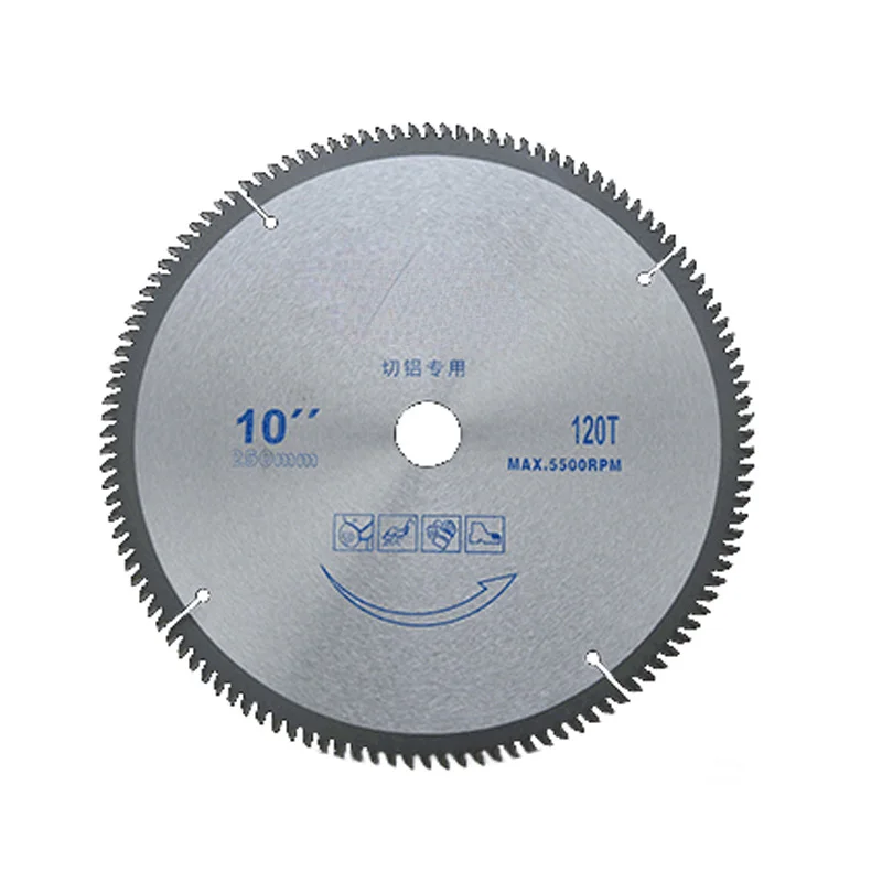 Aluminum alloy saw blade Ultra thin woodworking circular saw blade Multi functional 10 inch 12 inch aluminum cutting blade