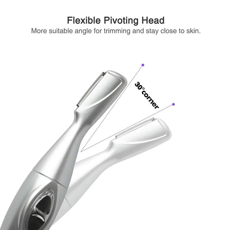 Electric Eyebrow Trimmer Mens And Womens Automatic Eyebrow Trimmer Artifact Hair Removal Beauty Trimmer Beginner Beauty Tool 4