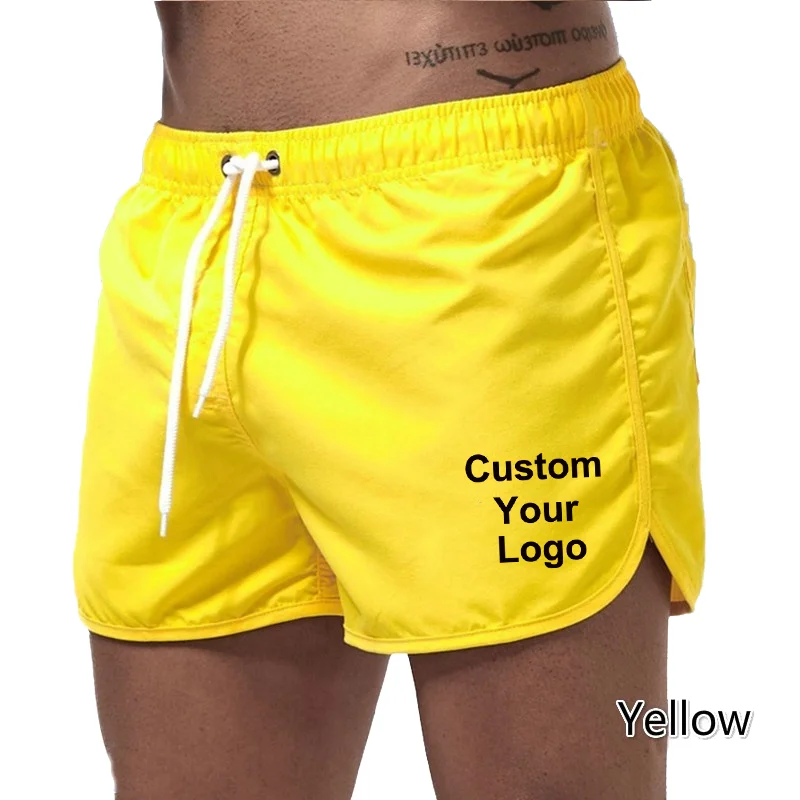 Summer Fashion Custom Your Logo quick-drying shorts men's swimwear beach shorts swimwear shorts beachwear sports S5fc4a2c267c64acbac1aac9c450ebbf5C