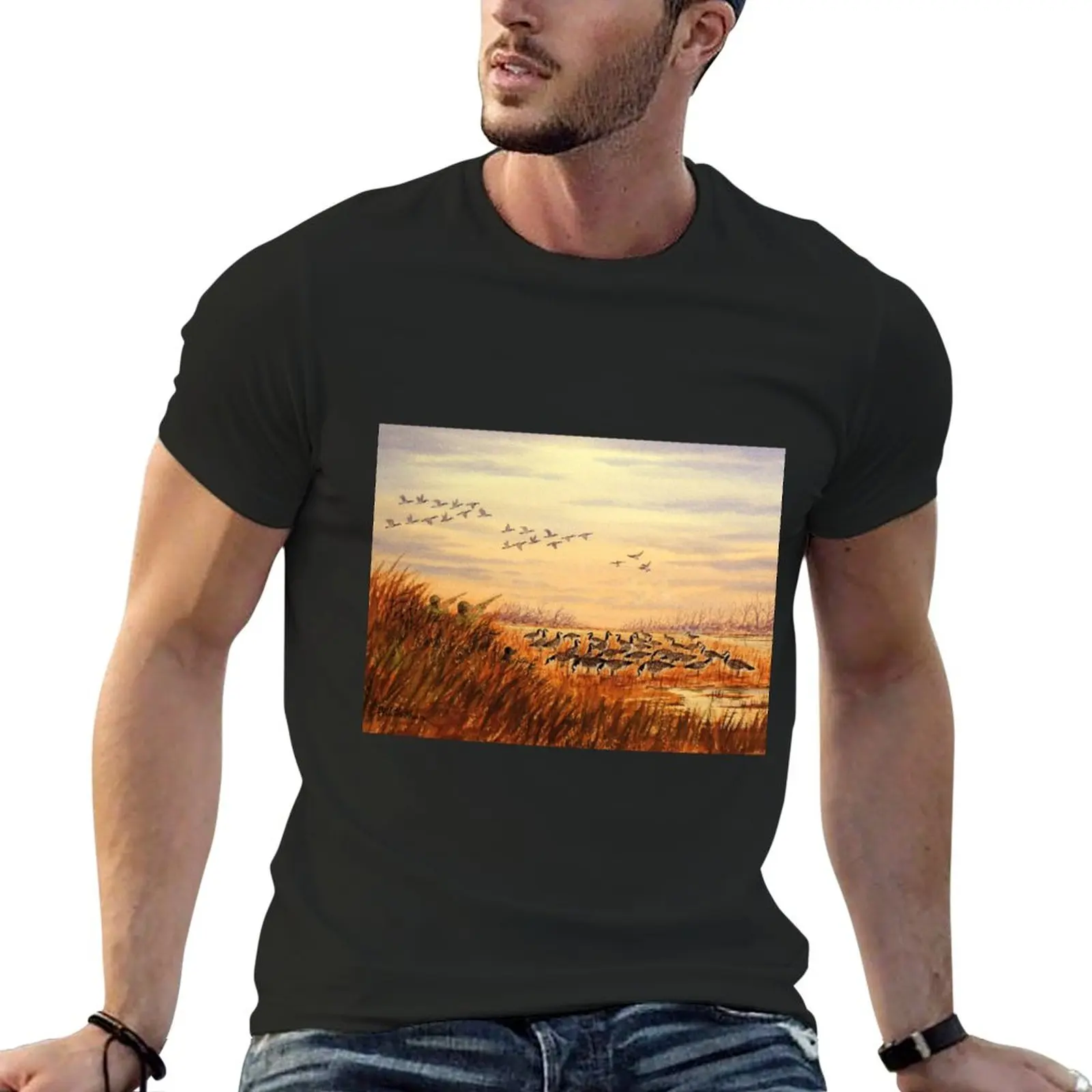 

Goose Hunting Companions T-Shirt vintage clothes oversizeds oversized t shirts for men